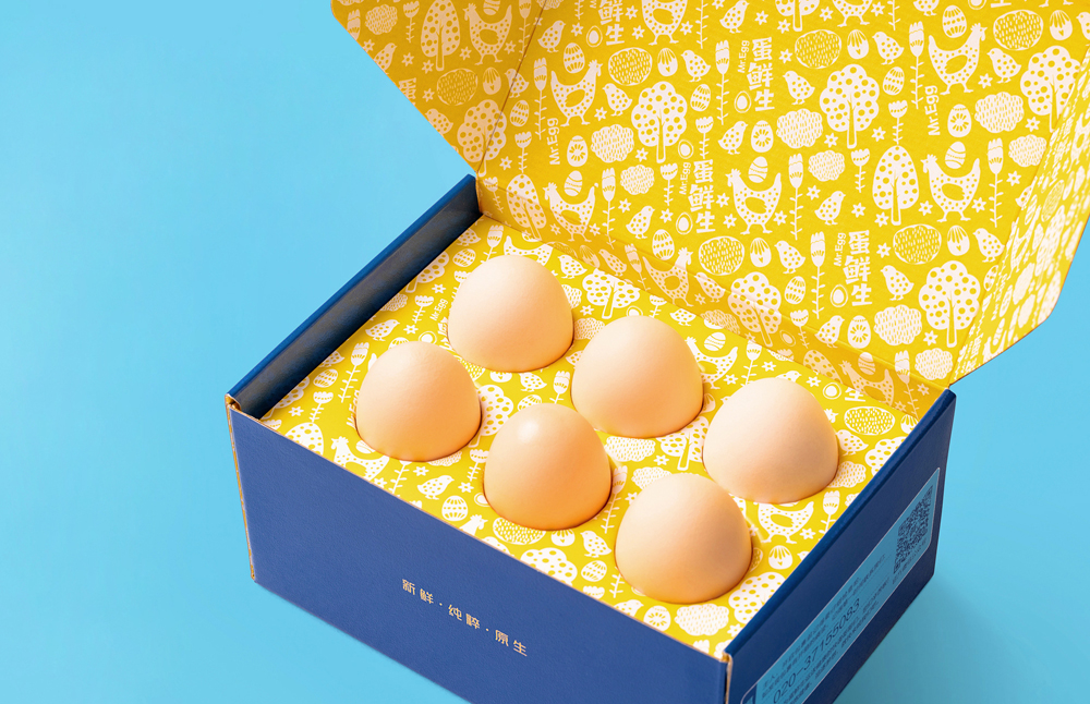 鸡蛋包装盒定制-农产品包装制作