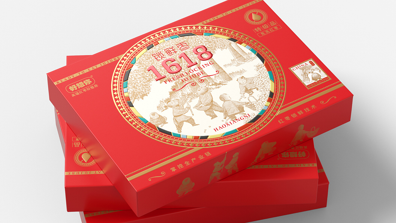 重庆红枣包装盒定制-特产礼品盒制作