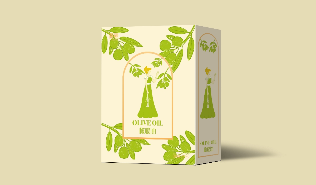 橄榄油包装盒定制-粮油包装制作