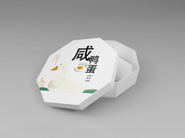 端午咸鸭蛋包装-异形礼品盒定制